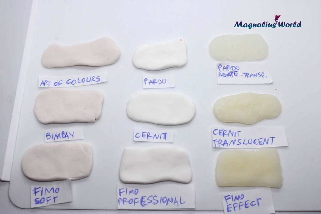 marki modelin białe i transparentne