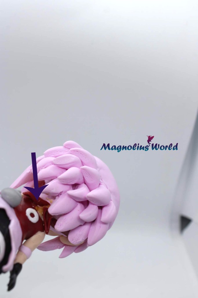 reakcja modeliny z klejem