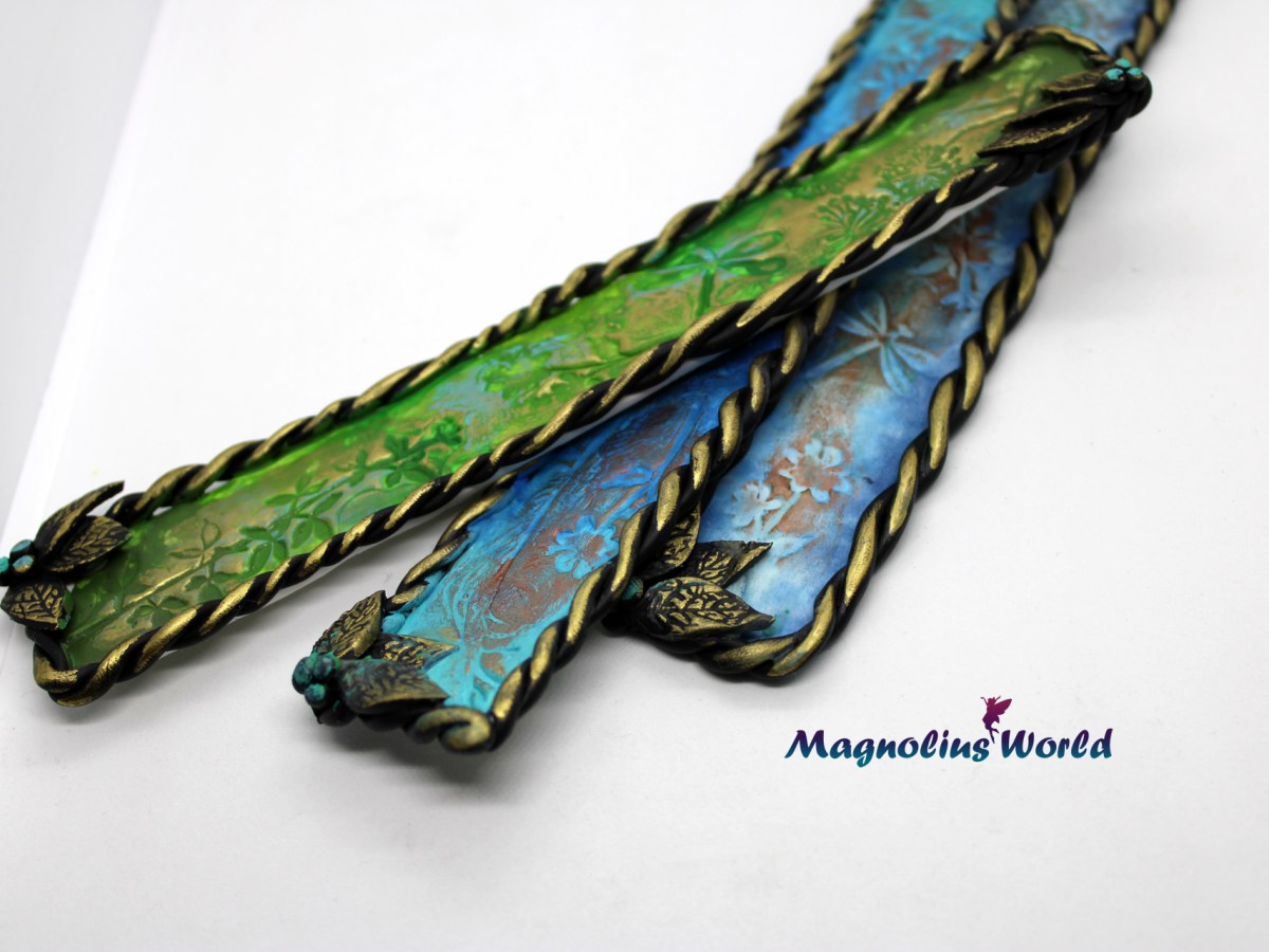 Zakładka z modeliny przy użyciu farb –&nbsp;tutorial