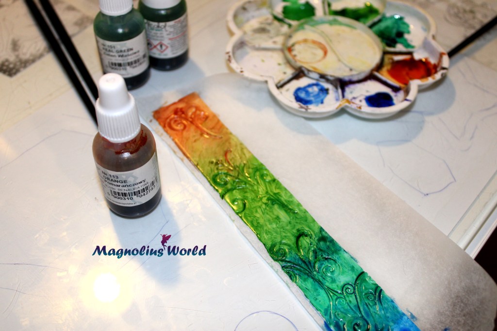 tusze alkoholowe i modelina