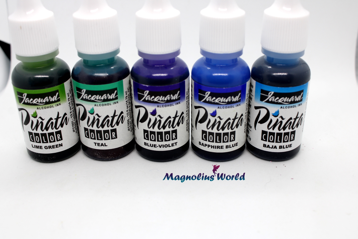 Czy tusze alkoholowe łączą się z modeliną&nbsp;transparentną?